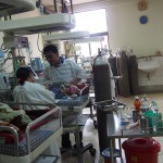 ネパールの病院訪問